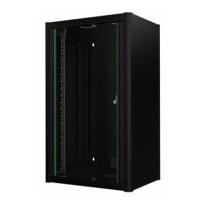 Lanview By Logon - Rack Kabinet - 60 X 45 - Vægmonterbar - Sort, Ral 9005 - 20U - 19"