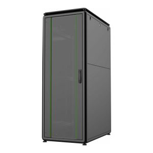 Lanview By Logon - Rack Kabinet - 600 X 1000 Mm, Data Line - Fritstående - Sort, Ral 9005 - 32U - 19"