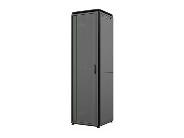 Lanview By Logon - Rack Kabinet - 600 X 600 Mm, Data Line - Fritstående - Sort, Ral 9005 - 42U - 19"