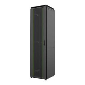 Lanview By Logon - Rack Kabinet - 600 X 600 Mm, Data Line - Fritstående - Sort, Ral 9005 - 46U - 19"