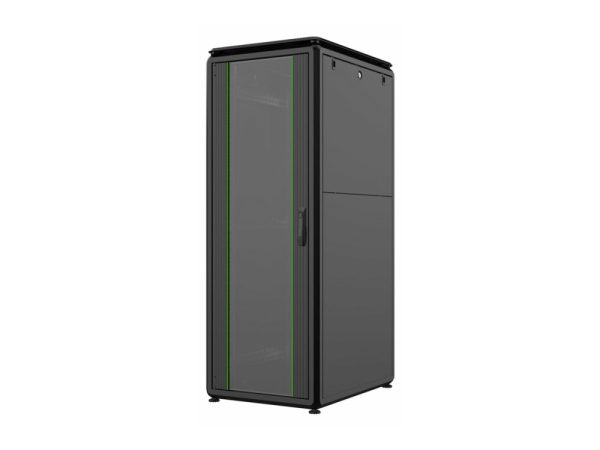 Lanview By Logon - Rack Kabinet - 600 X 800 Mm, Datalinje - Fritstående - Sort, Ral 9005 - 32U - 19"