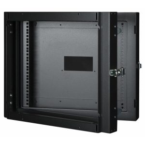 Lanview By Logon - Rack Kabinet - Double Section - Sort, Ral 9005 - 9U - 19"