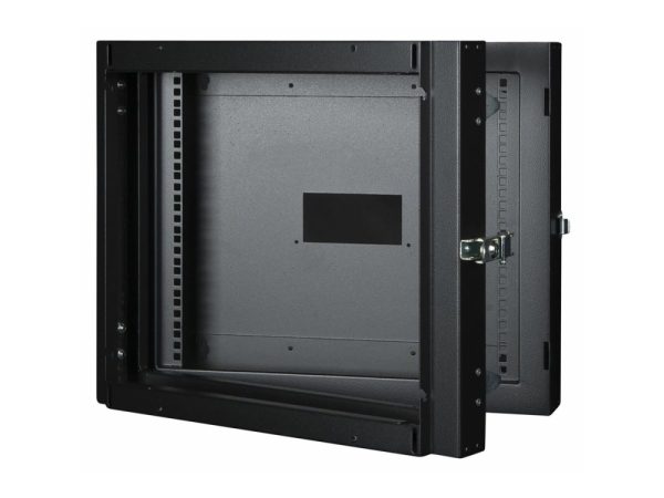 Lanview By Logon - Rack Kabinet - Double Section - Sort, Ral 9005 - 9U - 19"