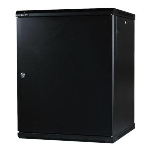 Lanview - Rack Kabinet - 450 Mm Dybde - Vægmonterbar - Sort - 10U - 19"