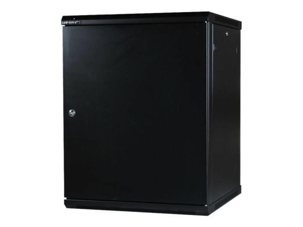 Lanview - Rack Kabinet - 450 Mm Dybde - Vægmonterbar - Sort - 10U - 19"