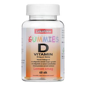 Lekaform Gummies D-Vitamin - 60 stk.