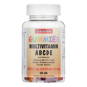 Lekaform Gummies Multivitamin ABCDE - 60 stk.