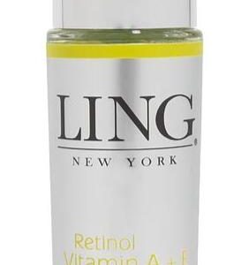 Ling Skincare Retinol Vitamin A + E Clear and Youthful Complexion Renewing Solution, 30ml.