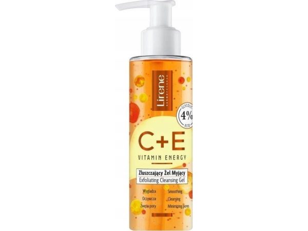 Lirene_C+E Vitamin Energy Facial Exfoliating Gel 145 Ml