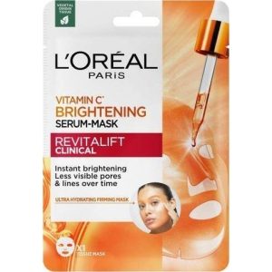 L'oreal_Revitalift Clinical Brightening Sheet Mask-Serum Med C-Vitamin Og Salicylsyre 26G