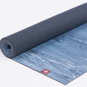 Manduka eKO Lite Yogamåtte Marbled Blue, 4mm.