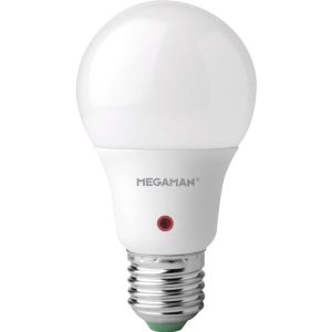 Megaman Mm48532 Led (Rgb)-Lamp Eek G (A - G) E27 Pæreform 8.8 W = 60 W Varmhvid (Ø X L) 60 Mm X 117 Mm Inkl. Dagslyssensor 1 Stk