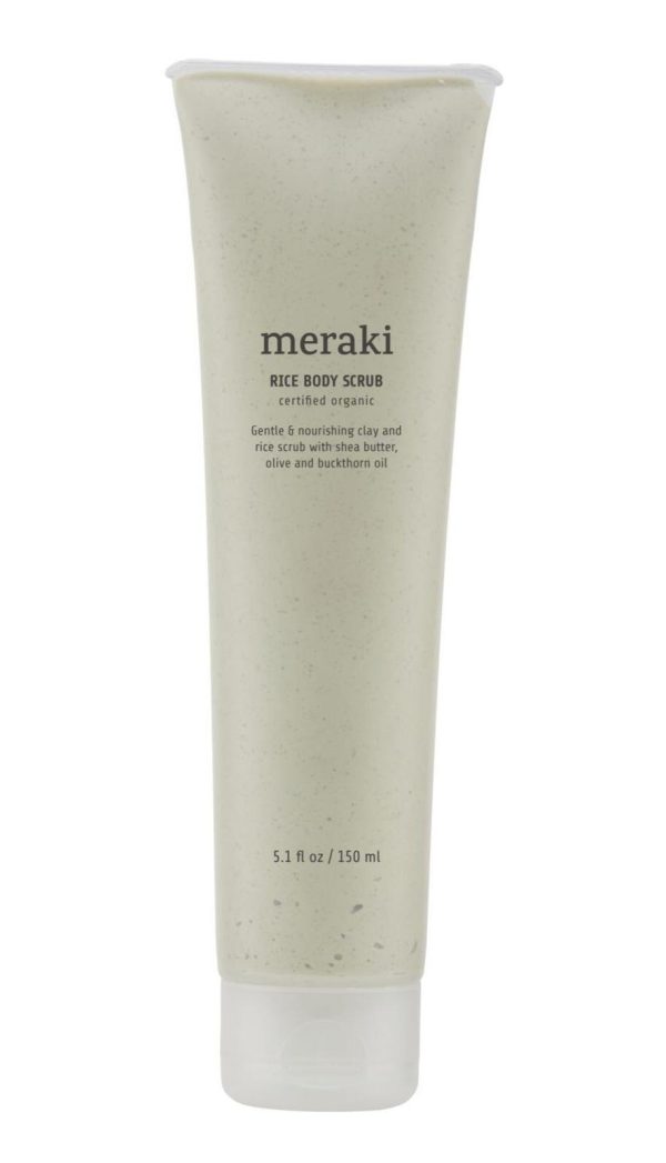 Meraki Rice body scrub, 150ml.