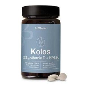 Mezina Kolos D-vitamin 30 mcg, 180tab