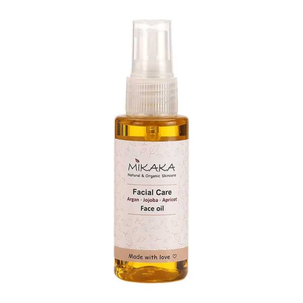 Mikaka Face Oil - Argan, Jojoba & Apricot, 50ml