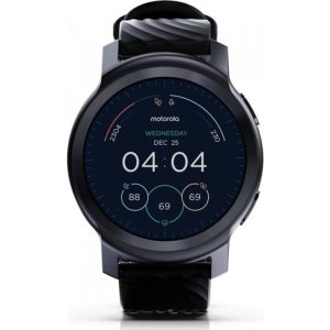 Motorola Moto Watch 100 3,3 Cm (1,3") Lcd 42 Mm Sort Gps (Moswz100-Pb)