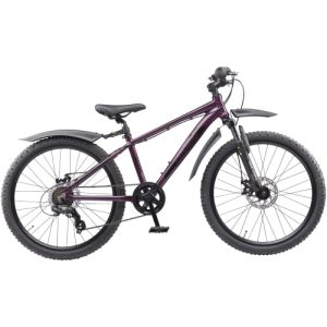 Mustang Vulcan TX330 24" mountainbike med 7 gear - Dark grape