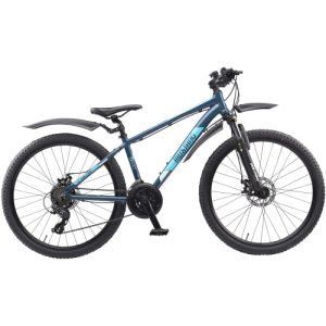 Mustang Vulcan TX440 26" mountainbike med 21 gear - Blå/grøn