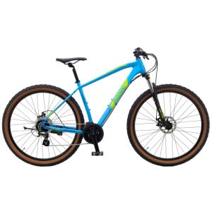 Mustang Vulcan TX550 29" mountainbike med 24 gear - Light Blue/green