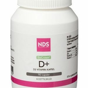 NDS D3+ D-Vitamin, 90 kap