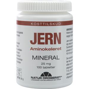 Natur-Drogeriet Jern 25 mg - 100 tabl.