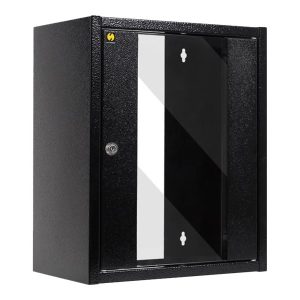 Netrack - Rack Kabinet - Vægmonterbar - Sort - 9U - 10"