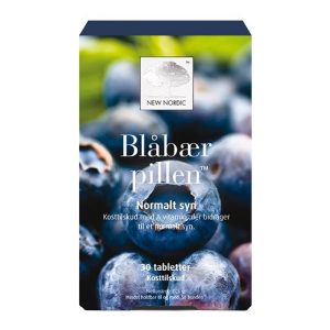 New Nordic Blåbærpillen, 30tab/27,30g