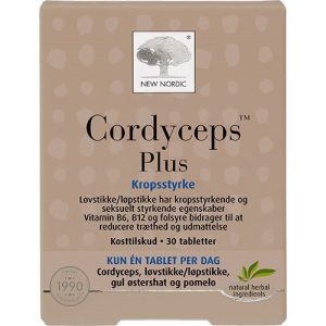 New Nordic Cordyceps Plus, 30tab.