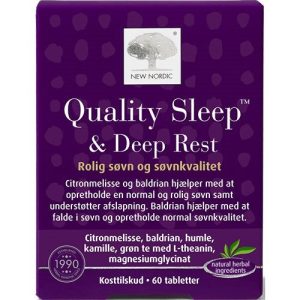 New Nordic Quality Sleep Deep Rest, 60tab.