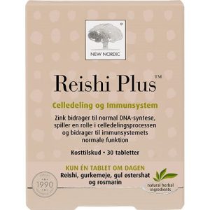 New Nordic Reishi Plus, 30tab.