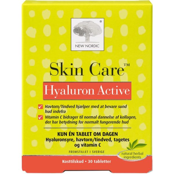 New Nordic Skin Care Hyaluron Active 30 Pieces