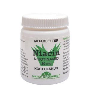 Niacin (amid) B3 30 mg, 50tab.