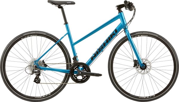 Nishiki SL Air Dame 8g Altus 2023 - Blå