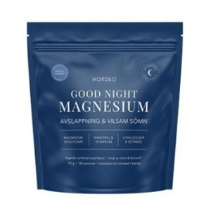 Nordbo Good Night Instant Magnesium pulver, 150g.