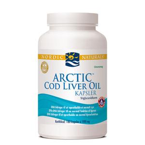 Nordic Naturals Cod Liver Oil m. citrus - 180 kaps.