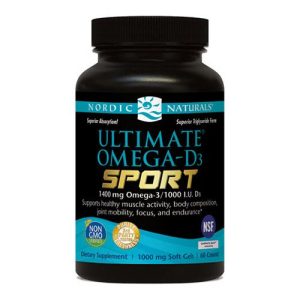 Nordic Naturals Ultimate Omega D3 Sport (60 kap)