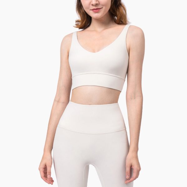 Nordic-wellness Basic Sports-BH - Pearl White - XL