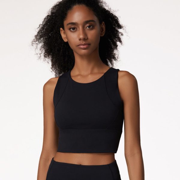 Nordic-wellness Crop Top - Black - M