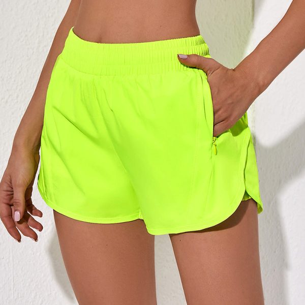 Nordic-wellness Fitness Shorts - Neon Lime - L