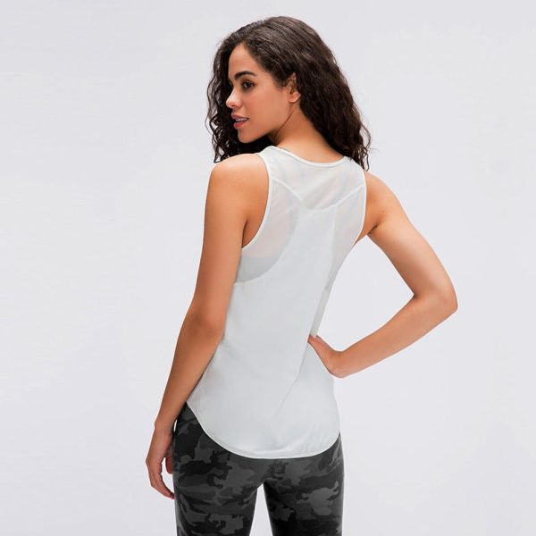 Nordic-wellness Loose Fit Top - Pearl White - M