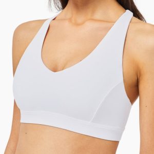 Nordic-wellness Racerback Sports-BH - White - L