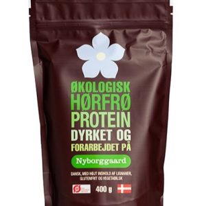 Nyborggaard Hørfrø Proteinpulver Ø, 400g.