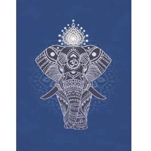 Odin Bohemian Elephant Yogamåtte 0,8cm