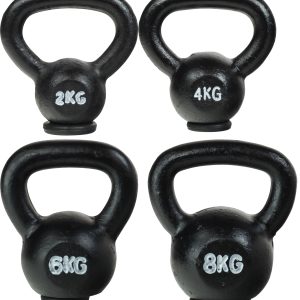 Odin Kettlebell Støbejern PAKKETILBUD (2, 4, 6, 8kg)