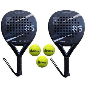 Odin Padel PAKKETILBUD (Odin Padel Matt Power 18K Luxury + Odin Padel Bolde - 3 stk.)