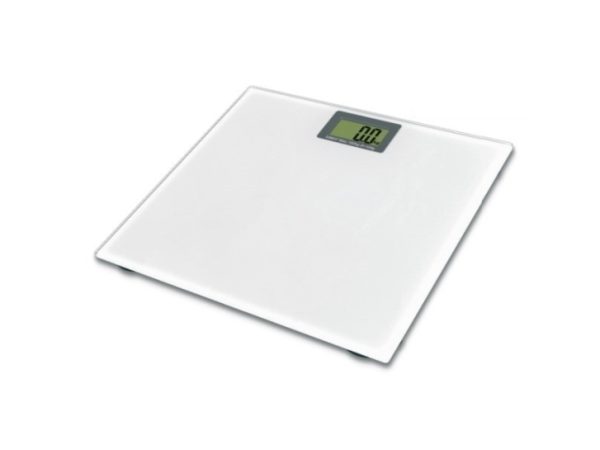 Omega Obsw, Elektronisk Personlig Vægt, 150 Kg, 100 G, Kg,Lb,St, Rektandel, Hvid