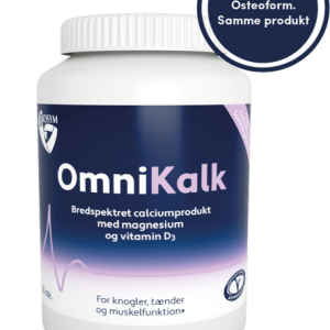 Omnikalk (Osteoform Calcium, Magnesium og D-vitamin) 120tabl.