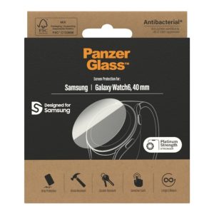 Panzerglass - Skærmbeskytter For Smart Watch - Glas - For Samsung Galaxy Watch6 (40Mm)