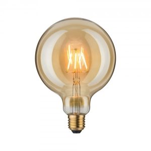 Paulmann Led (Rgb) Energiklasse A+ (A++ - E) E27 Pæreform 4 W Guld (Ø X H) 125 Mm X 175 Mm 1 Stk