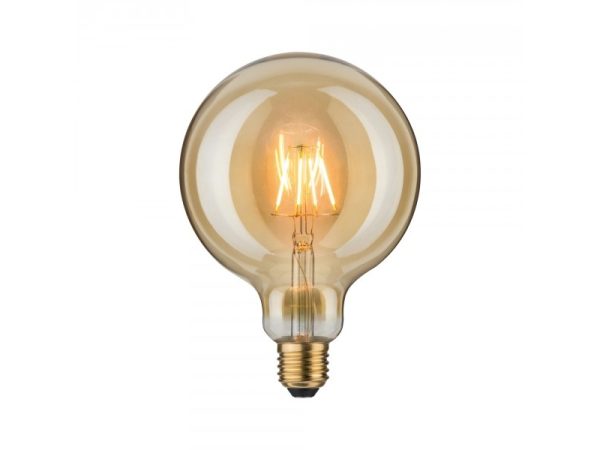 Paulmann Led (Rgb) Energiklasse A+ (A++ - E) E27 Pæreform 4 W Guld (Ø X H) 125 Mm X 175 Mm 1 Stk